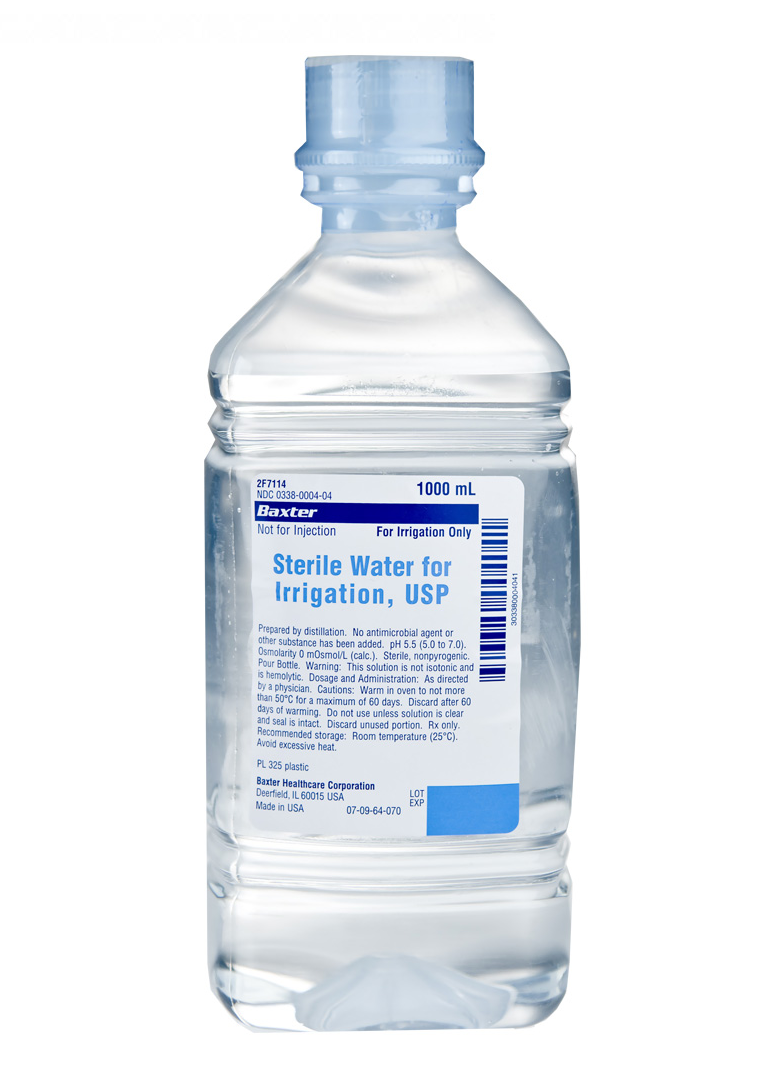 Sterile Water Solution