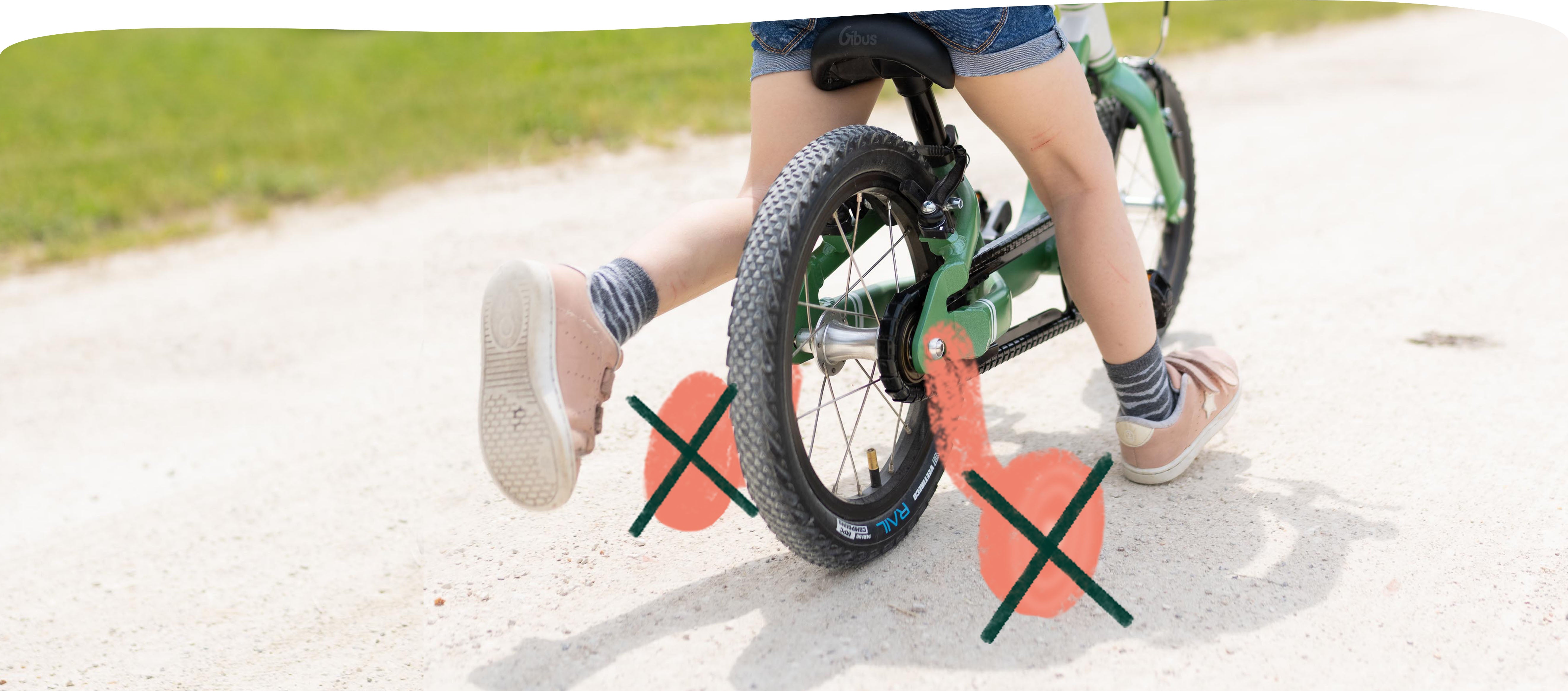 Les petites roues de vélo enfant : fausse bonne idée ? – Gibus Cycles
