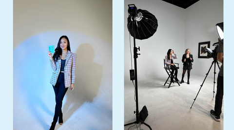 Behind The Scenes of a Beauty Advertisement Studio