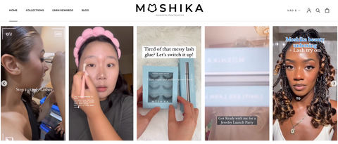 Moshika beauty Influencers review