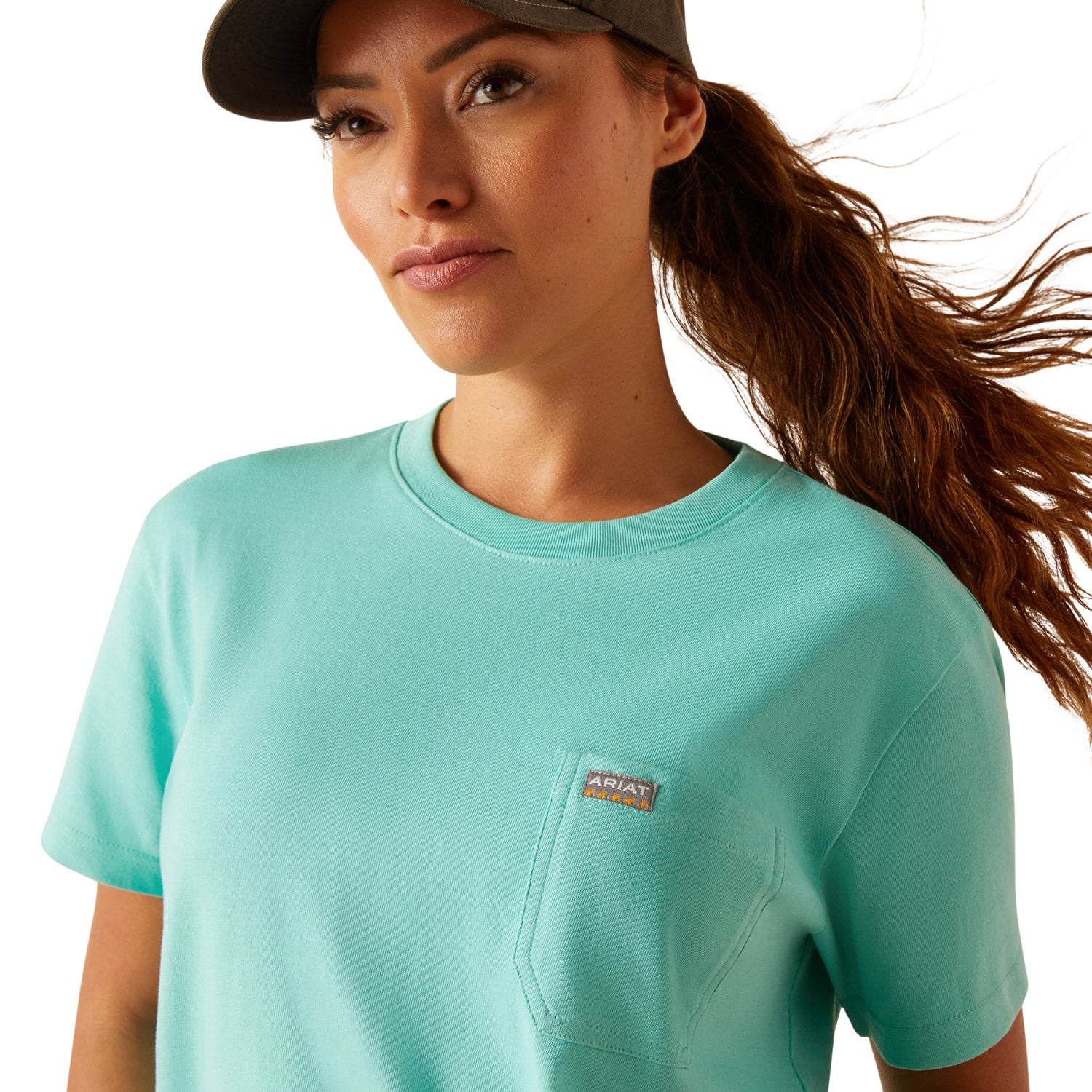 Ariat Women's Rebar™ CottonStrong™ Pocket T-Shirt