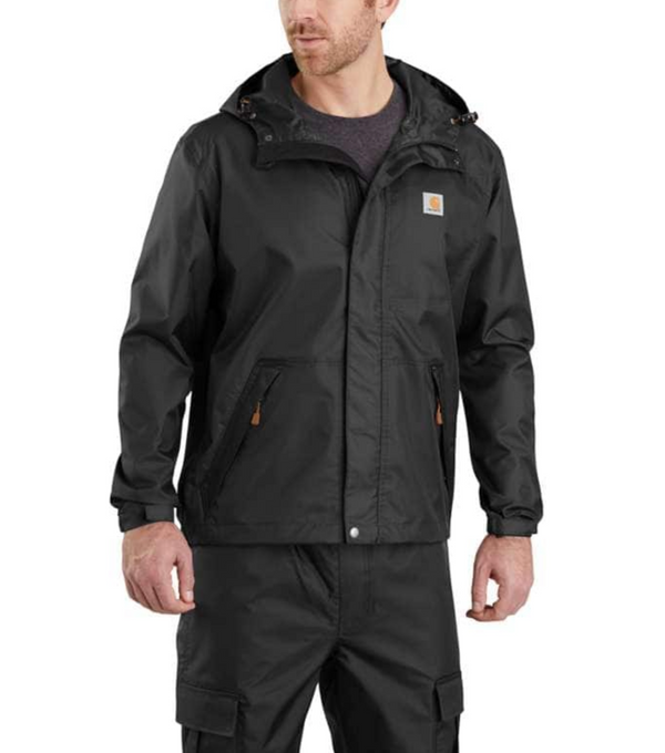 Carhartt Men's Storm Defender® Midweight Waterproof Rain Jacket - Work ...