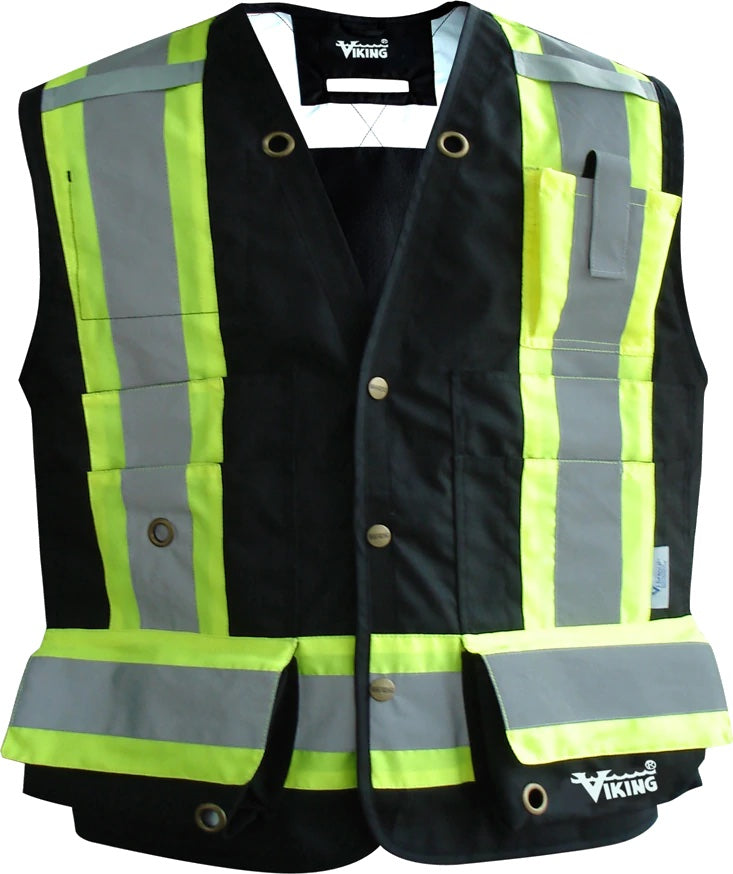 Viking Open Road Mesh Safety Vest with Front Zipper Closure - Safety  Supplies Canada