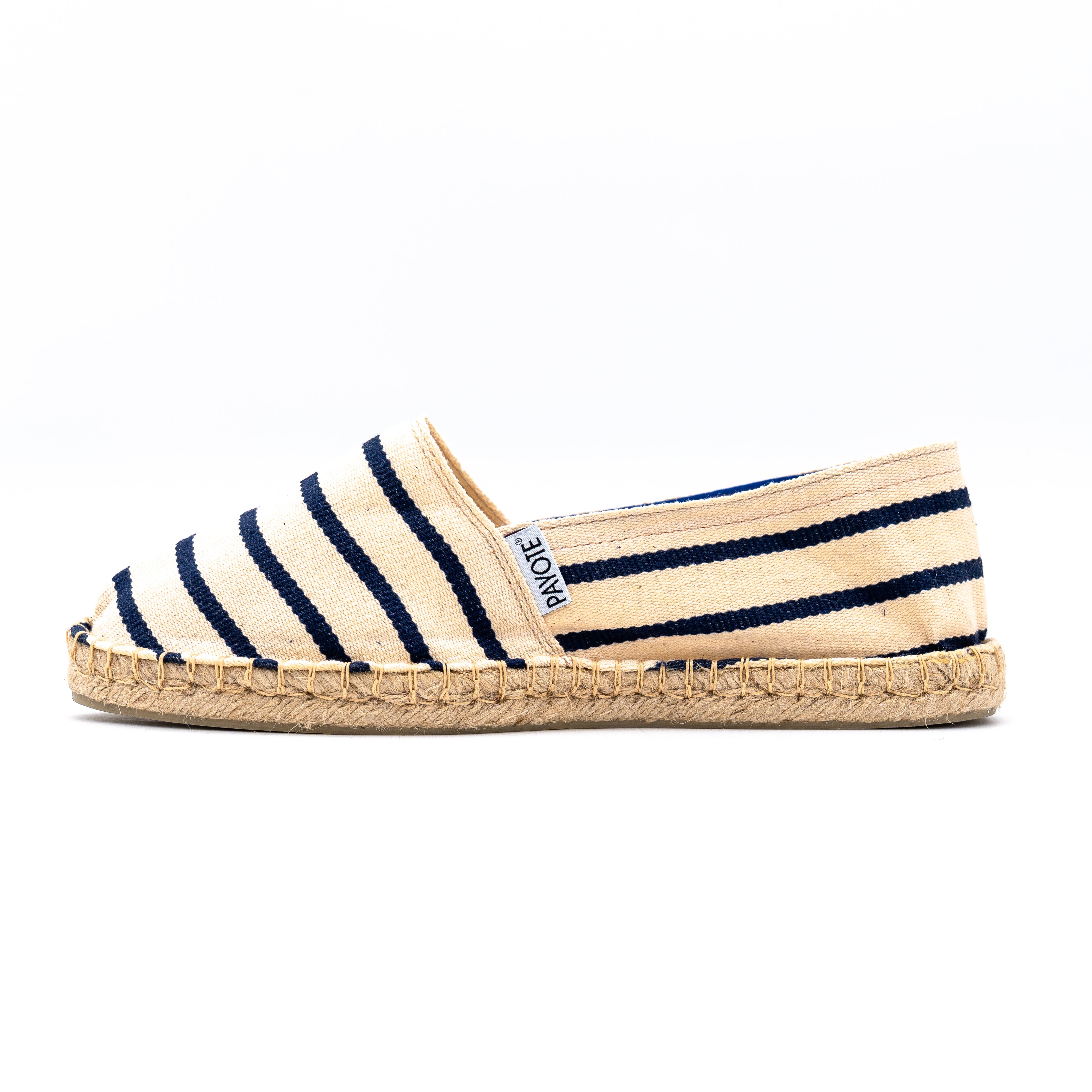 Espadrille Marinière Rayée Bleu - Les Bienfaiteurs product image