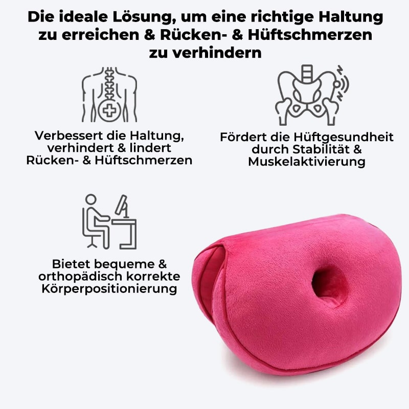 Ergonomisches Kniekissen zur Entlastung – Haltungshelfer