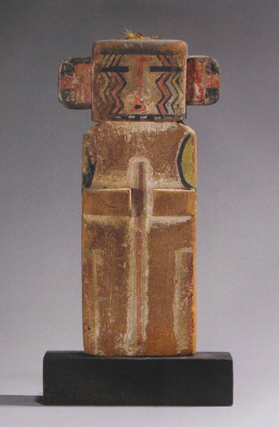 Exemple poupée Kachina plate Hopi, Navajo et Zuni