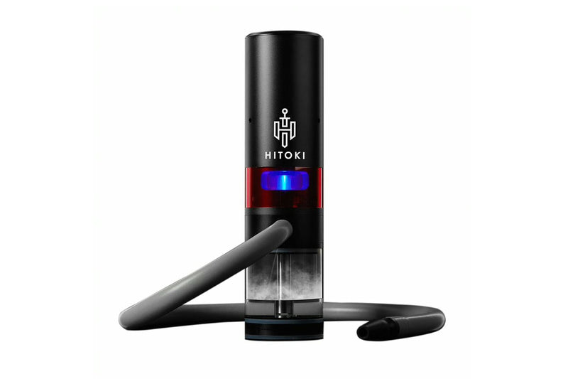 Hitoki Trident Laser Water Pipe in Black
