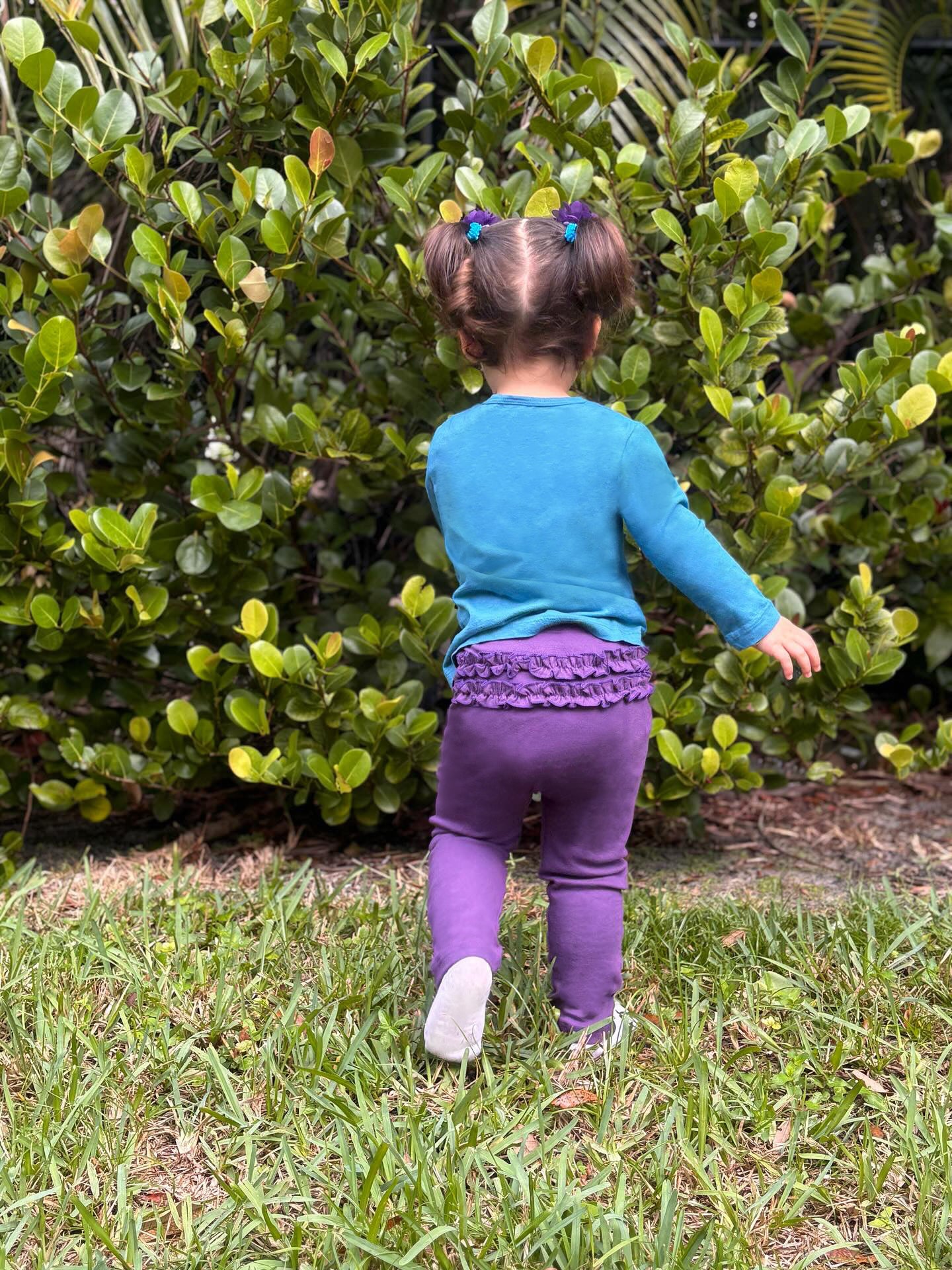 Baby Ruffle Butt Soft Cotton Leggings