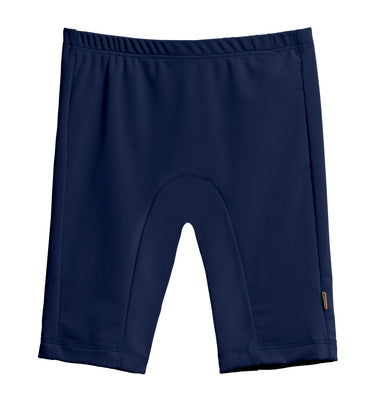 Boys and Girls Recycled Nylon UPF 50+ Swim Jammer, Navy, City Threads USA