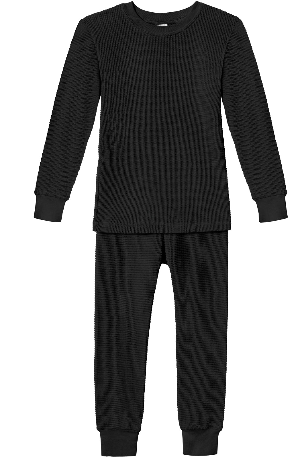 Therma Tek Women's 100% Cotton Light Weight Waffle Knit Thermal Top &  Bottom Long John Underwear Set