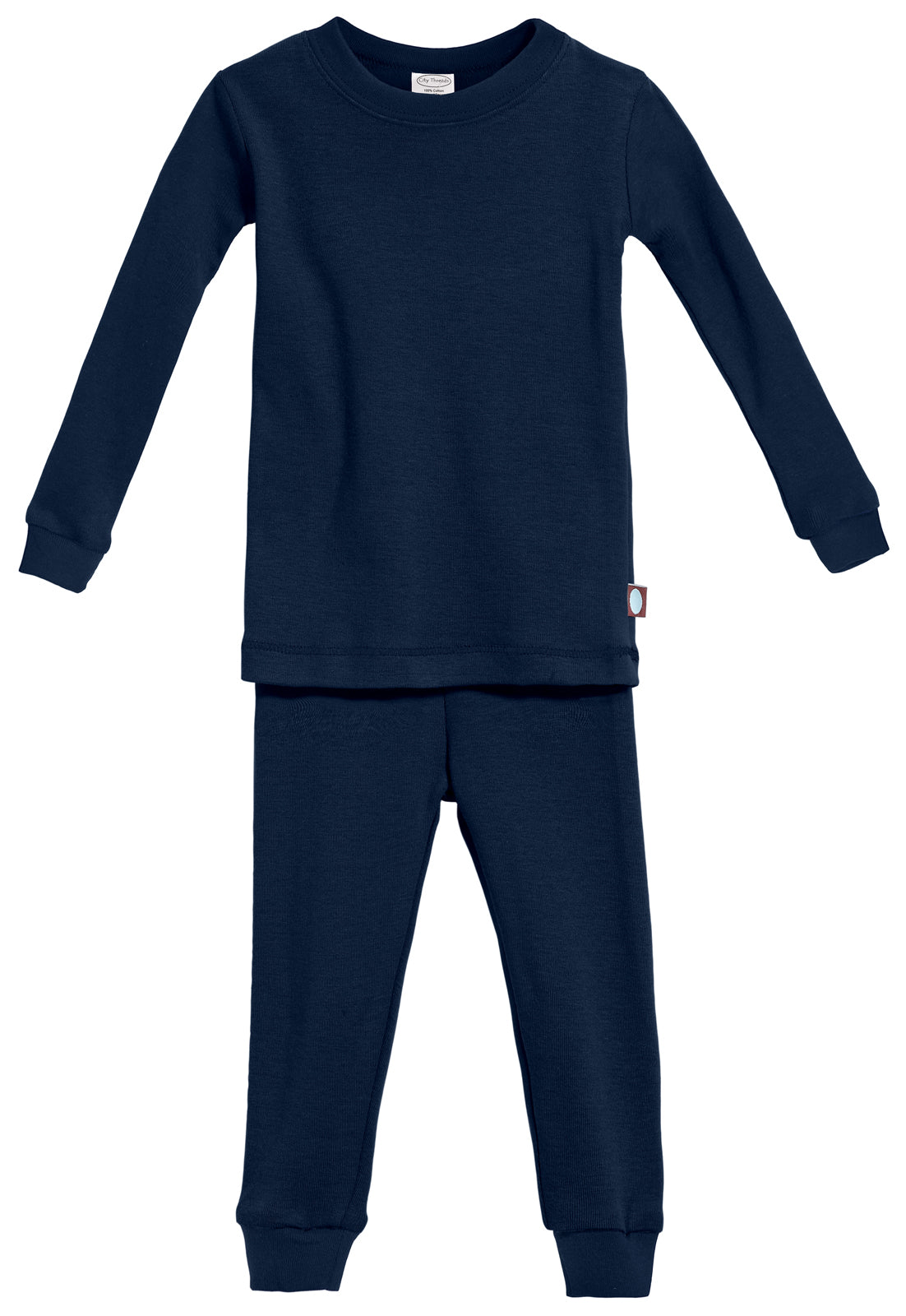 Boys Size XXL 22 Athletic Works Blue Thermal Underwear Set
