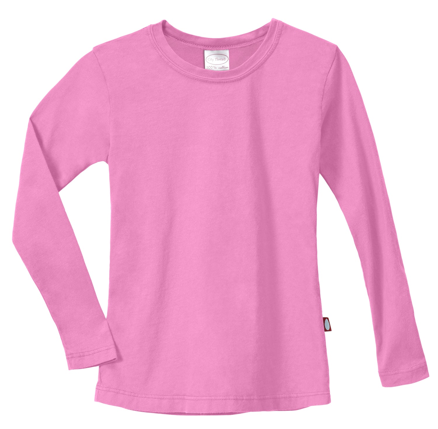 Girls Soft Cotton Jersey Long Sleeve Tee