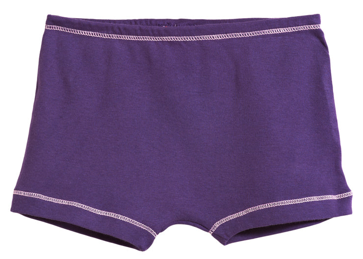 Girls Cotton Boy Shorts Underwear | Hot Pink