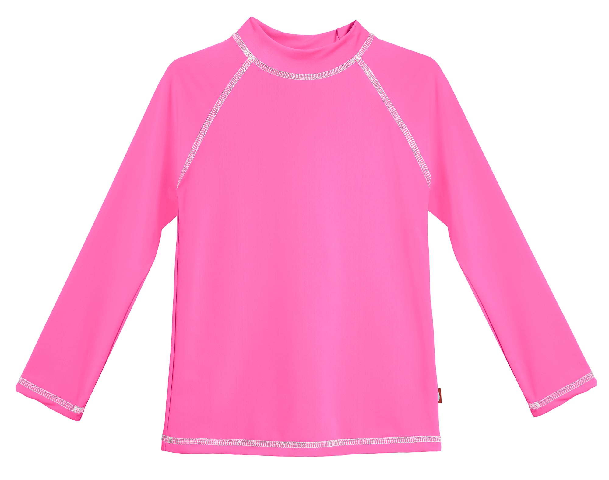 Girls' 3pc Ribbed Colorblock Cropped Rash Guard Swimwear Set - art class™  Pink XS