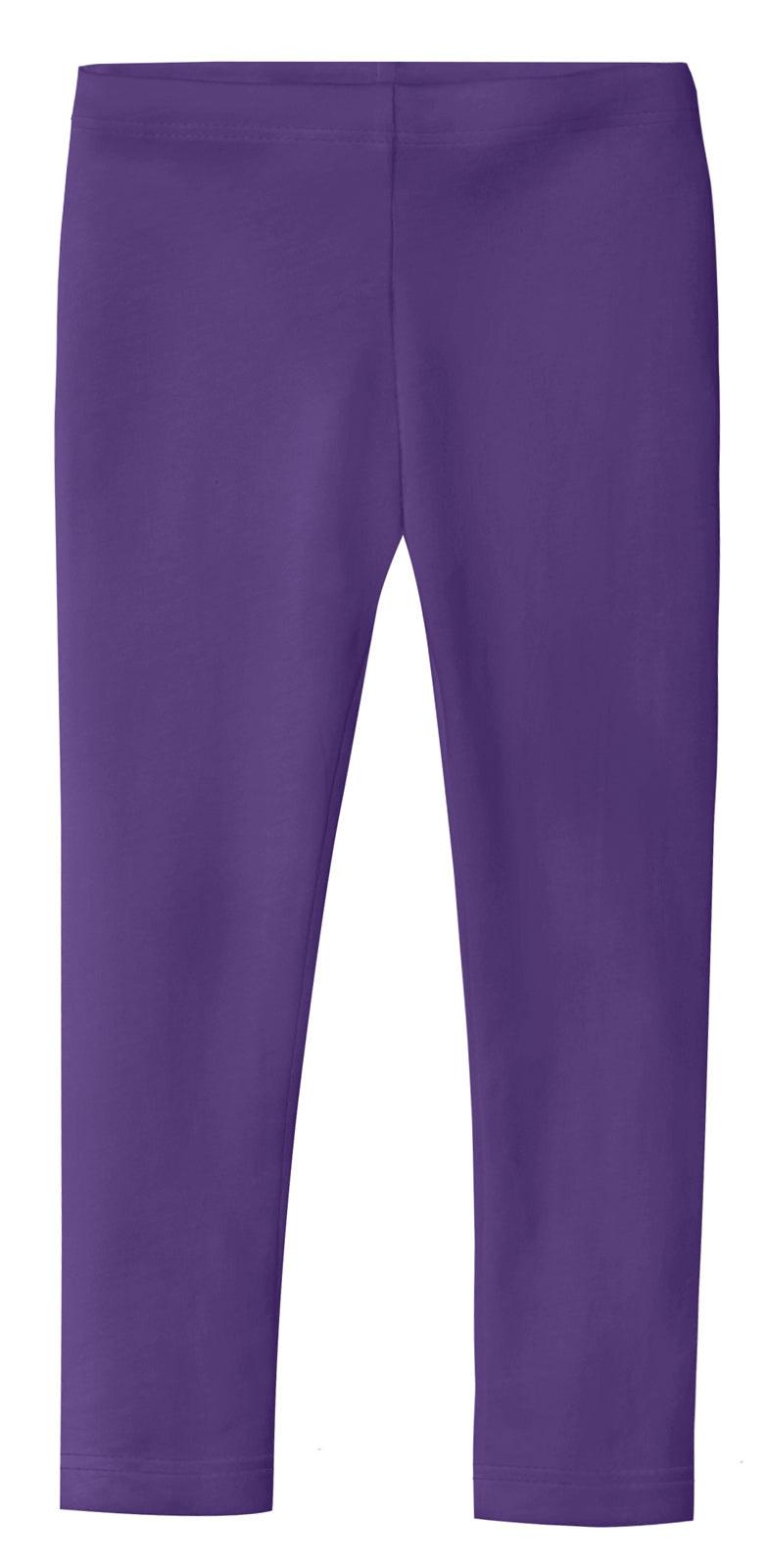 Lilac Purple Rainbow Rib Jersey Leggings (3mths-6yrs)