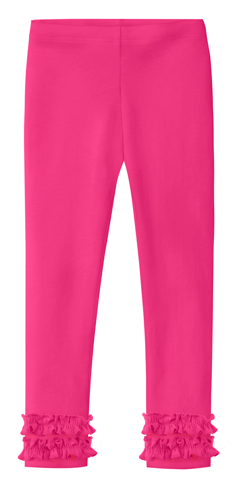 Leggings with ruffles Color aurora pink - SINSAY - ZE244-35X