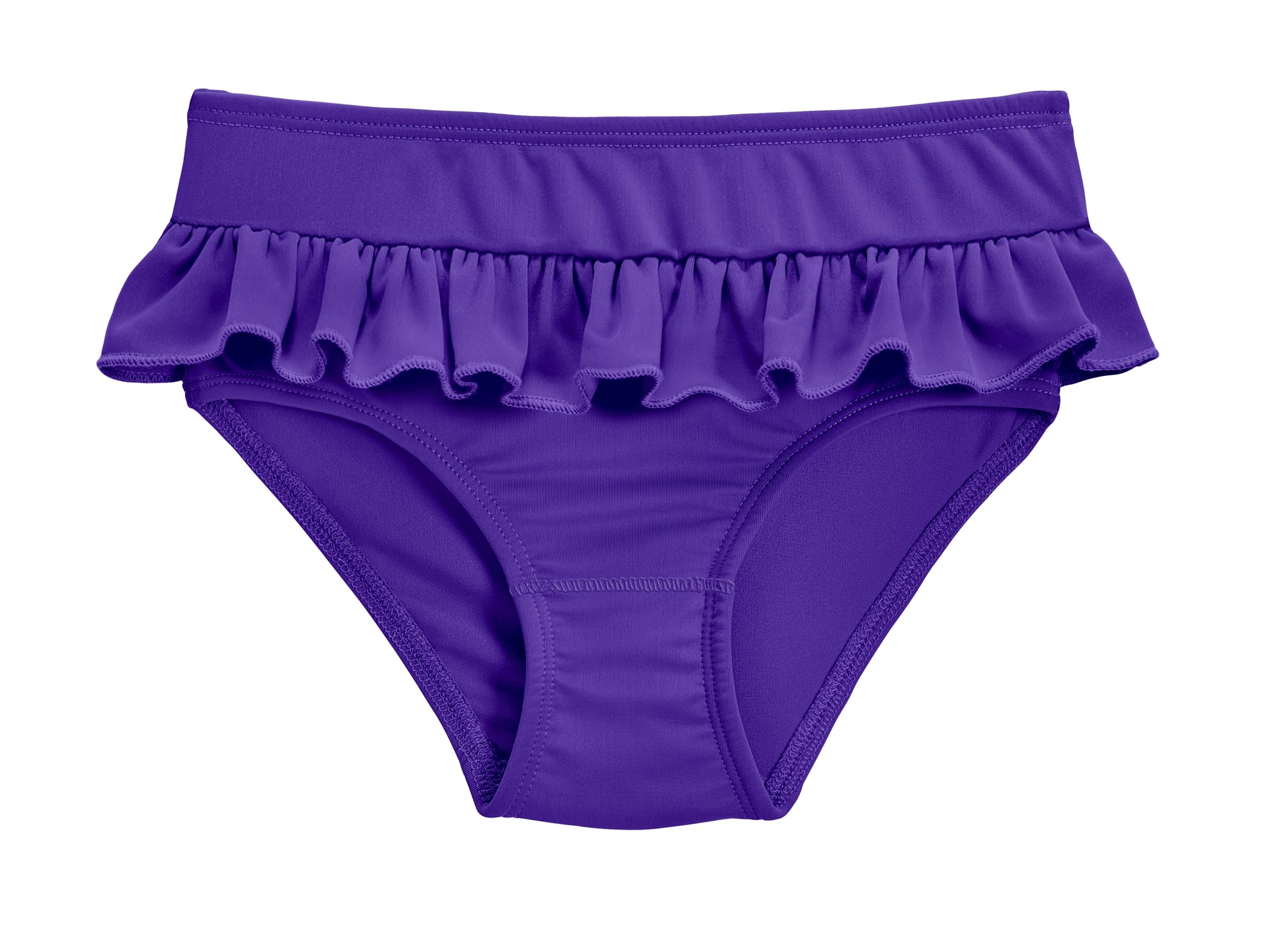 Girls UPF 50+ Swimming Briefs | Deep Purple