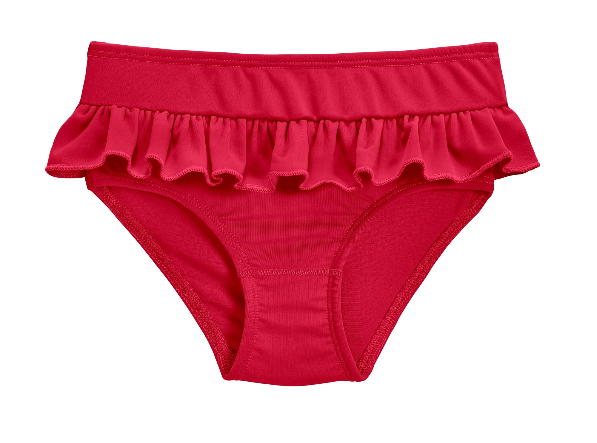 Rio de Sol Red Thong Bottom - Bright Print - UPF 50+ – Rio Swim Shop