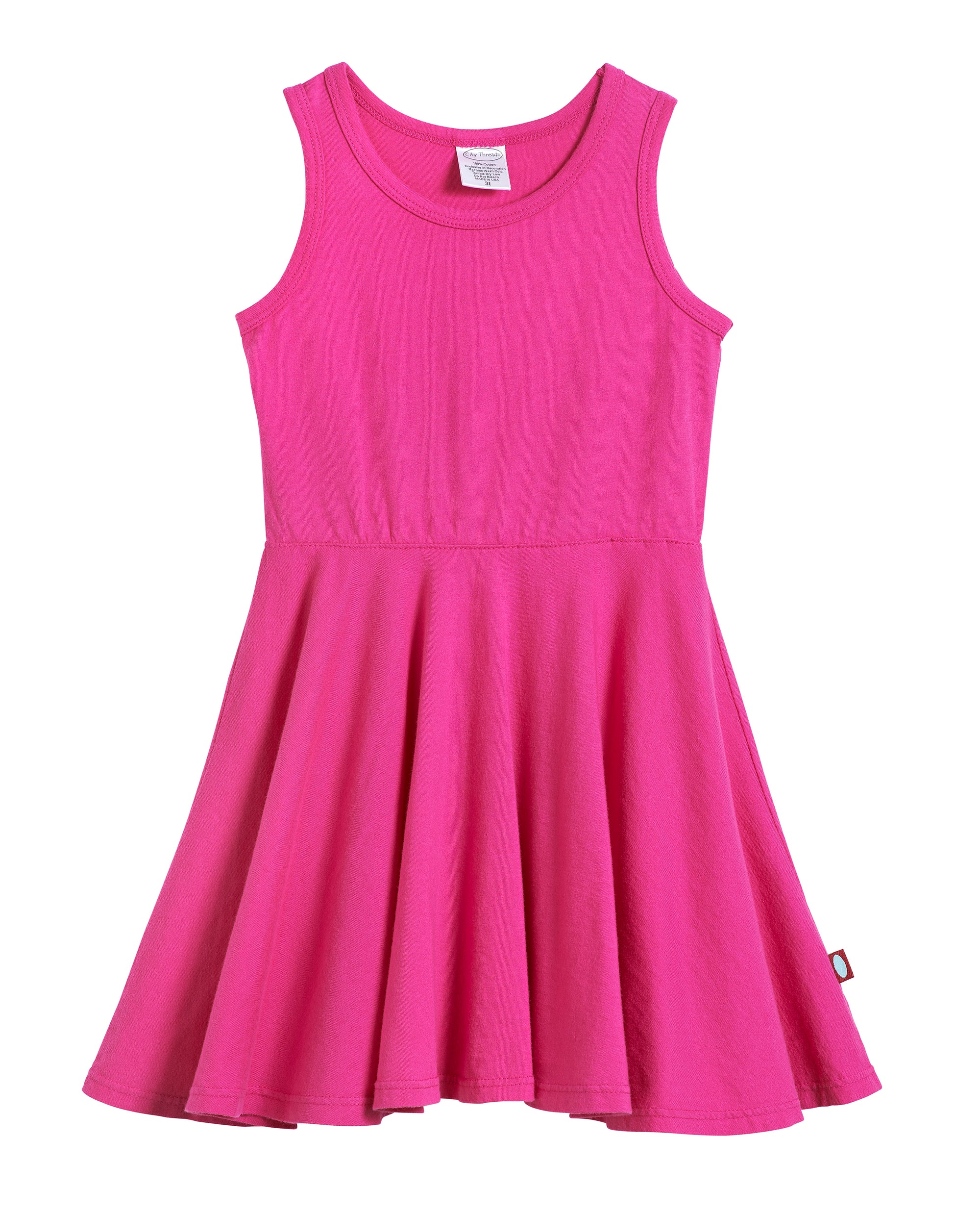 100% Cotton Jersey Knit Sleeveless Short Gown