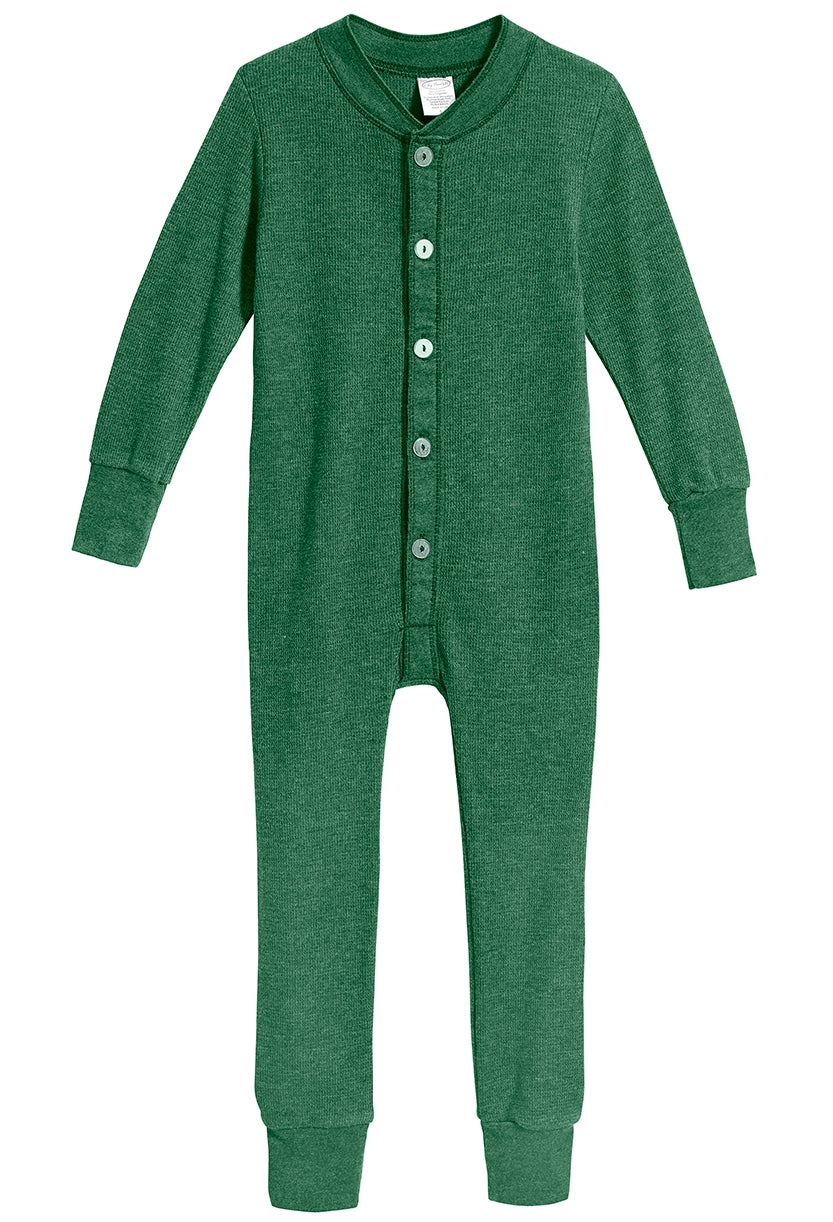 Boys and Girls Soft & Cozy Thermal One- Piece Union Suit