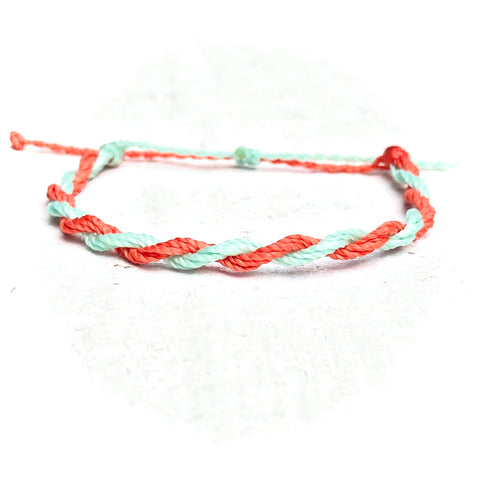 Bulk Solid Color String Bracelet - 1 Color - Wholesale Discount 1 Bracelet
