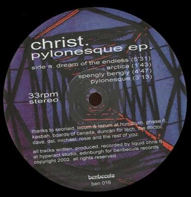 CHRIST / PYLONESQUE EP – TICRO MARKET