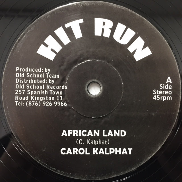 新作アイテム毎日更新 名曲 AFRICAN LAND CAROL KALPHAT 12インチ fawe.org