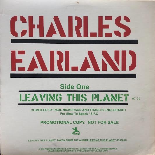 CHARLES EARLAND / Leaving This Planet – TICRO MARKET