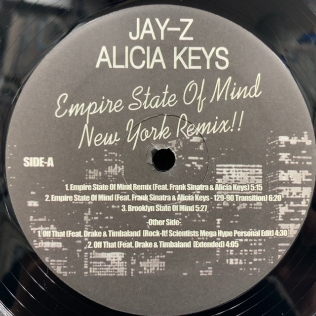 40％OFFの激安セール JAY-Z - Empire State of Mind 12 レコード fawe.org