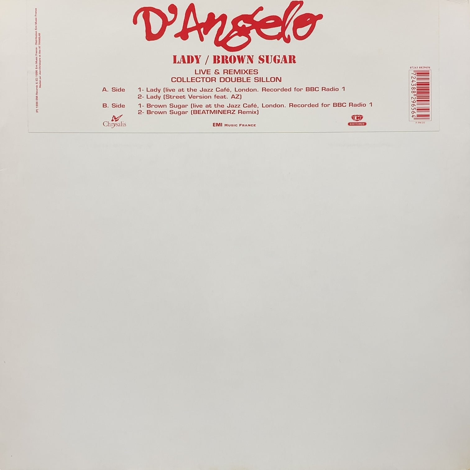 新品登場 新品未開封2LP D'ANGELO BROWN SUGAR アナログレコード kead.al