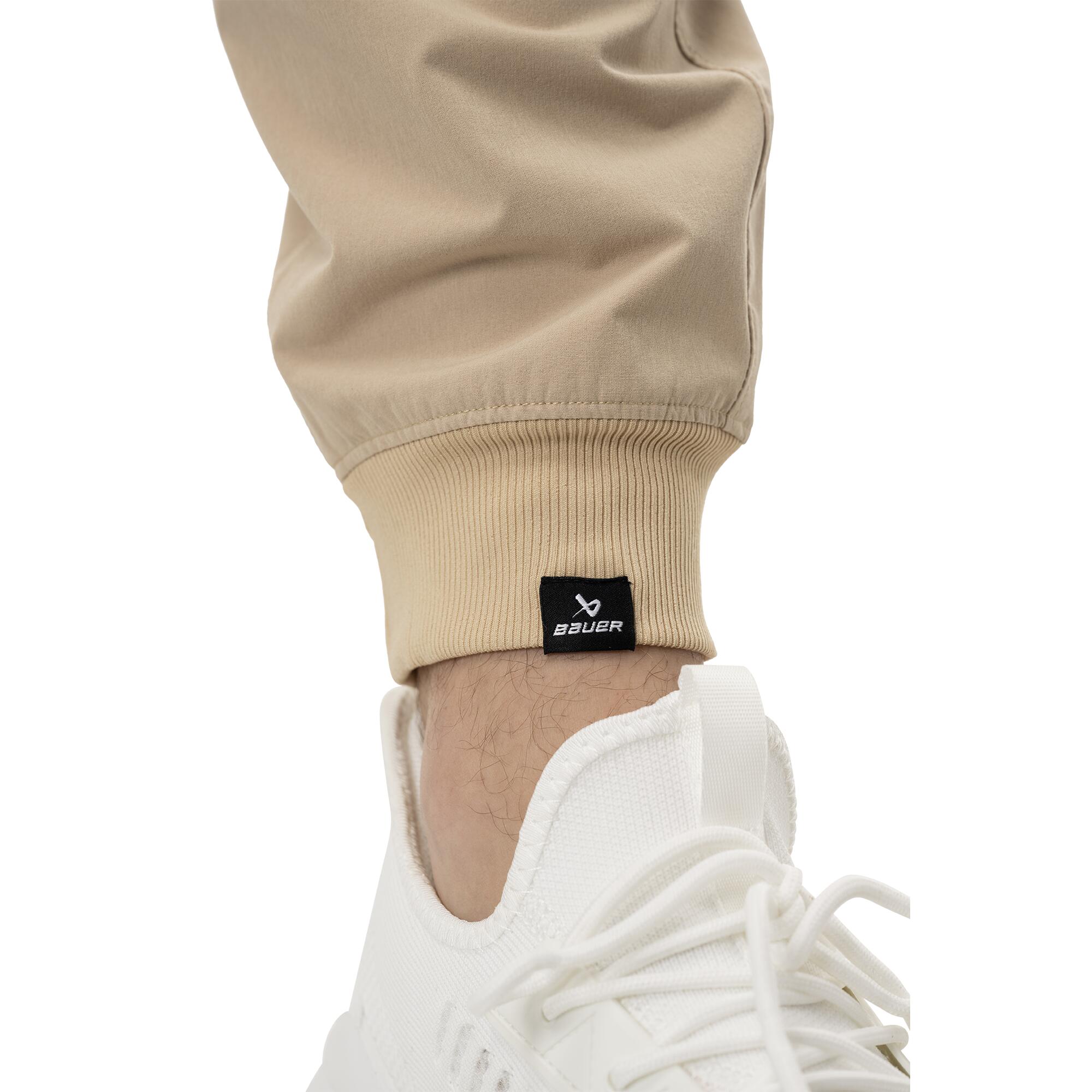 Bauer FLC Woven Senior Jogger Pants - Tan