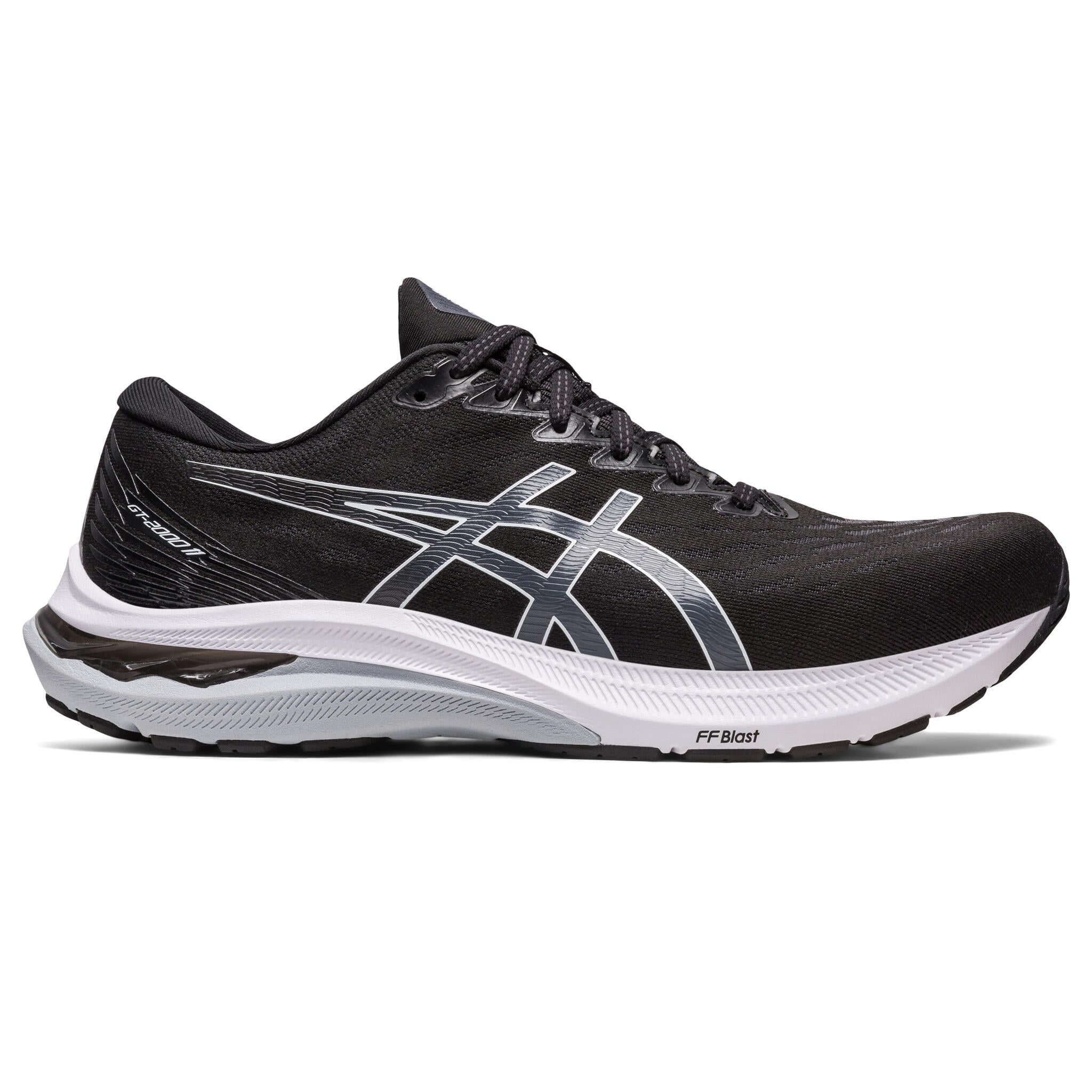 Asics GT-2000 11 Men's Running Shoes - Black/White