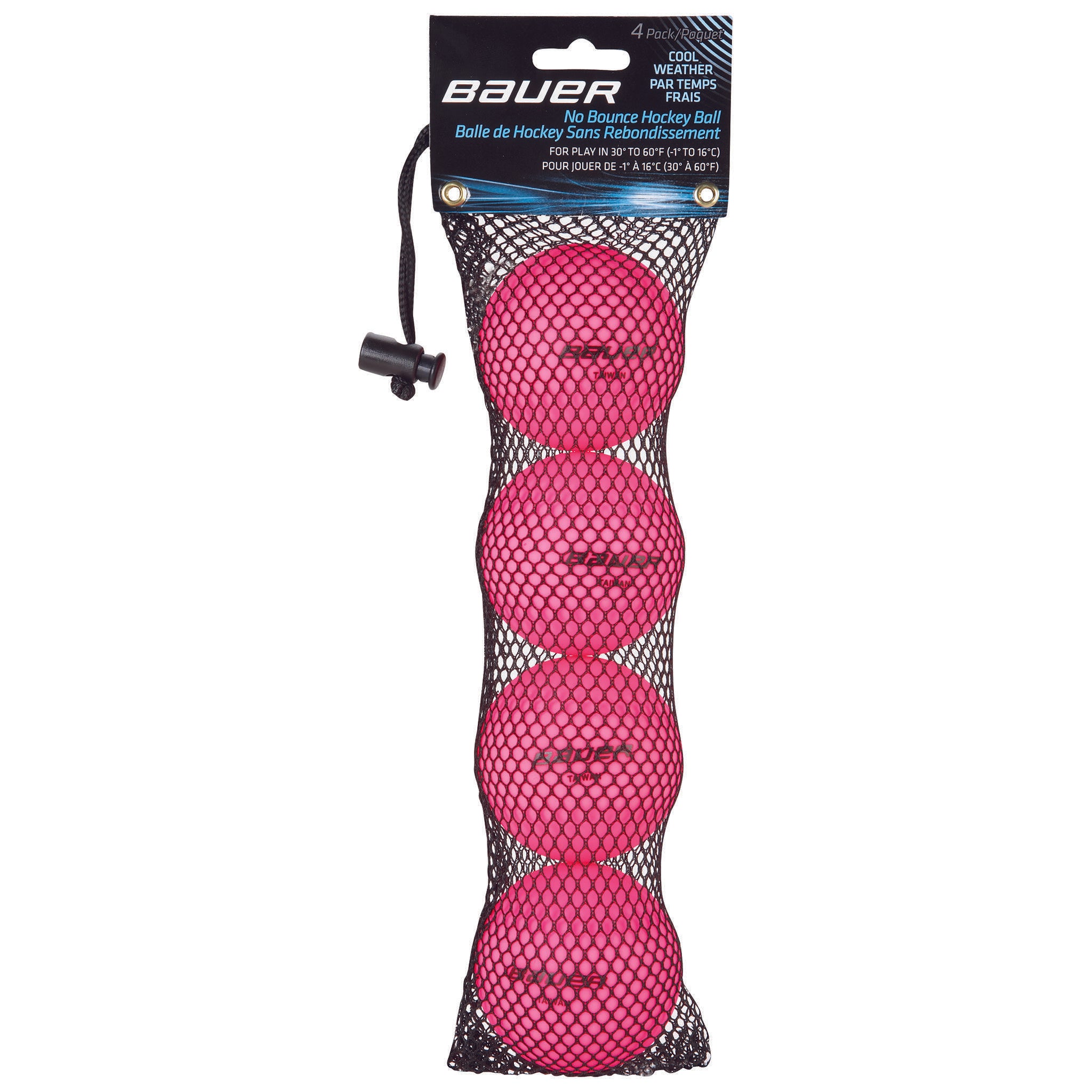 Bauer Hockey Ball - Cool - Pink (4PK)