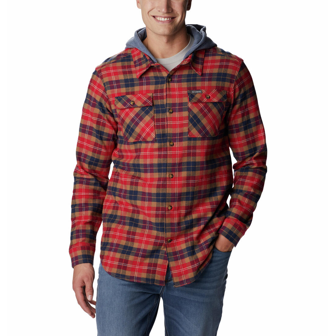 Columbia Flare Gun Stretch Flannel Men's Hoodie