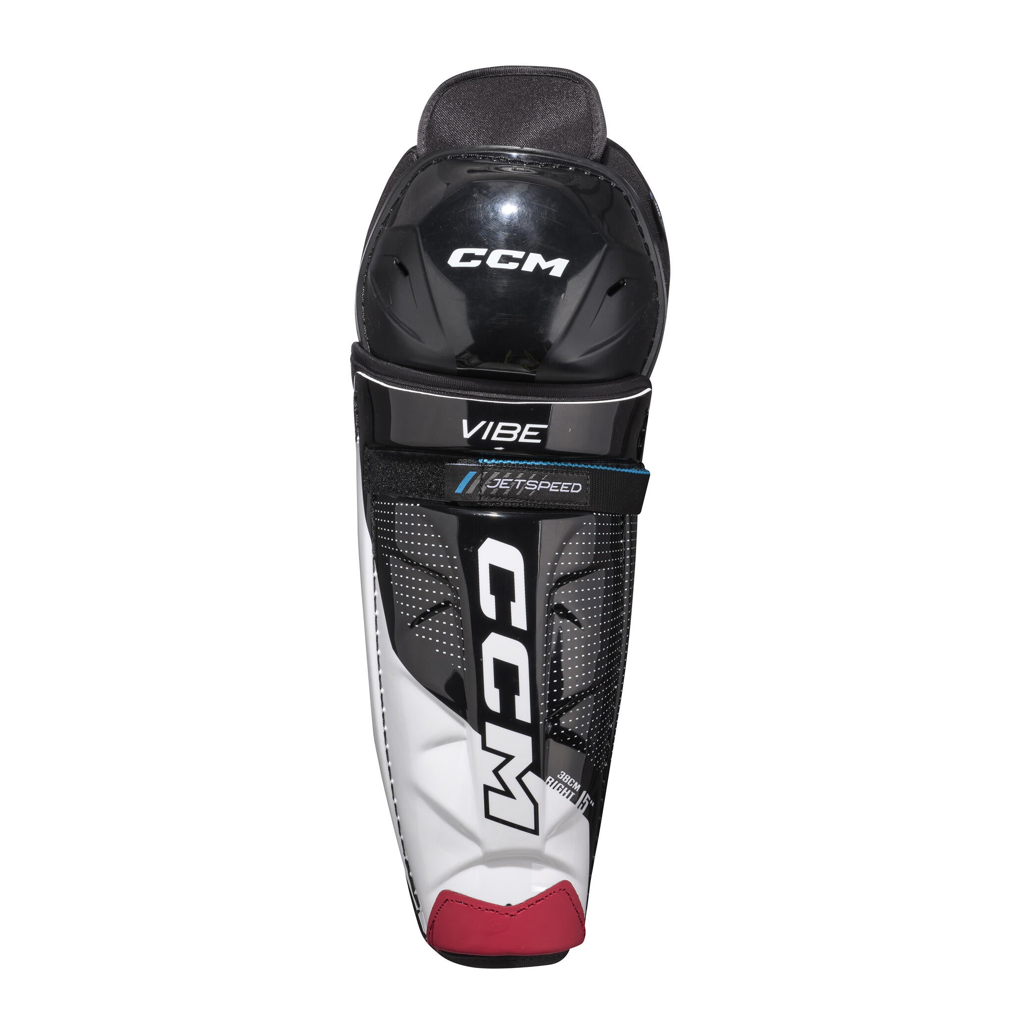 CCM JetSpeed Vibe Senior Hockey Shin Guards (2023) - Source Exclusive