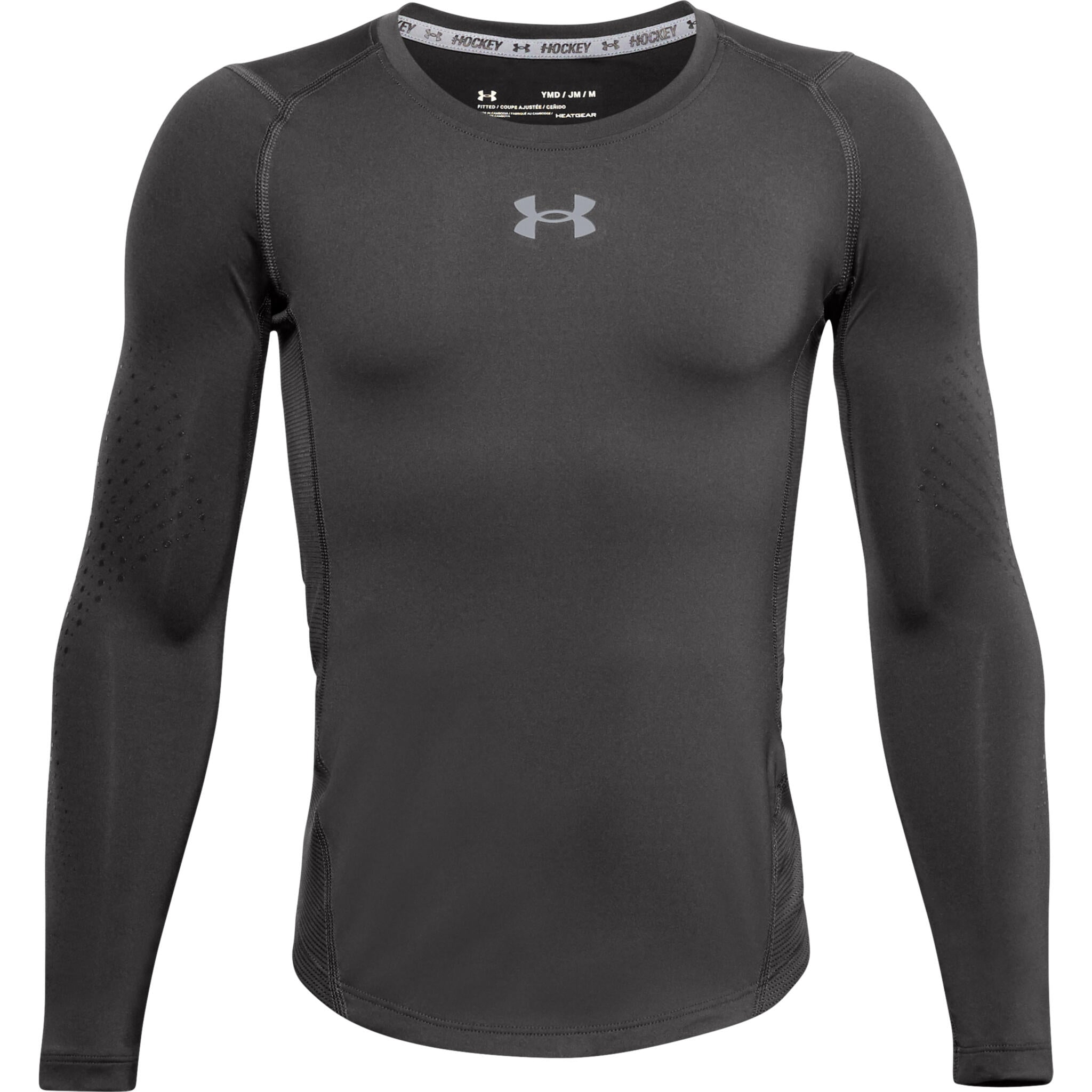 Under Armour UA Fitted Grippy Boys' Long Sleeve Shirt | Source for Sports