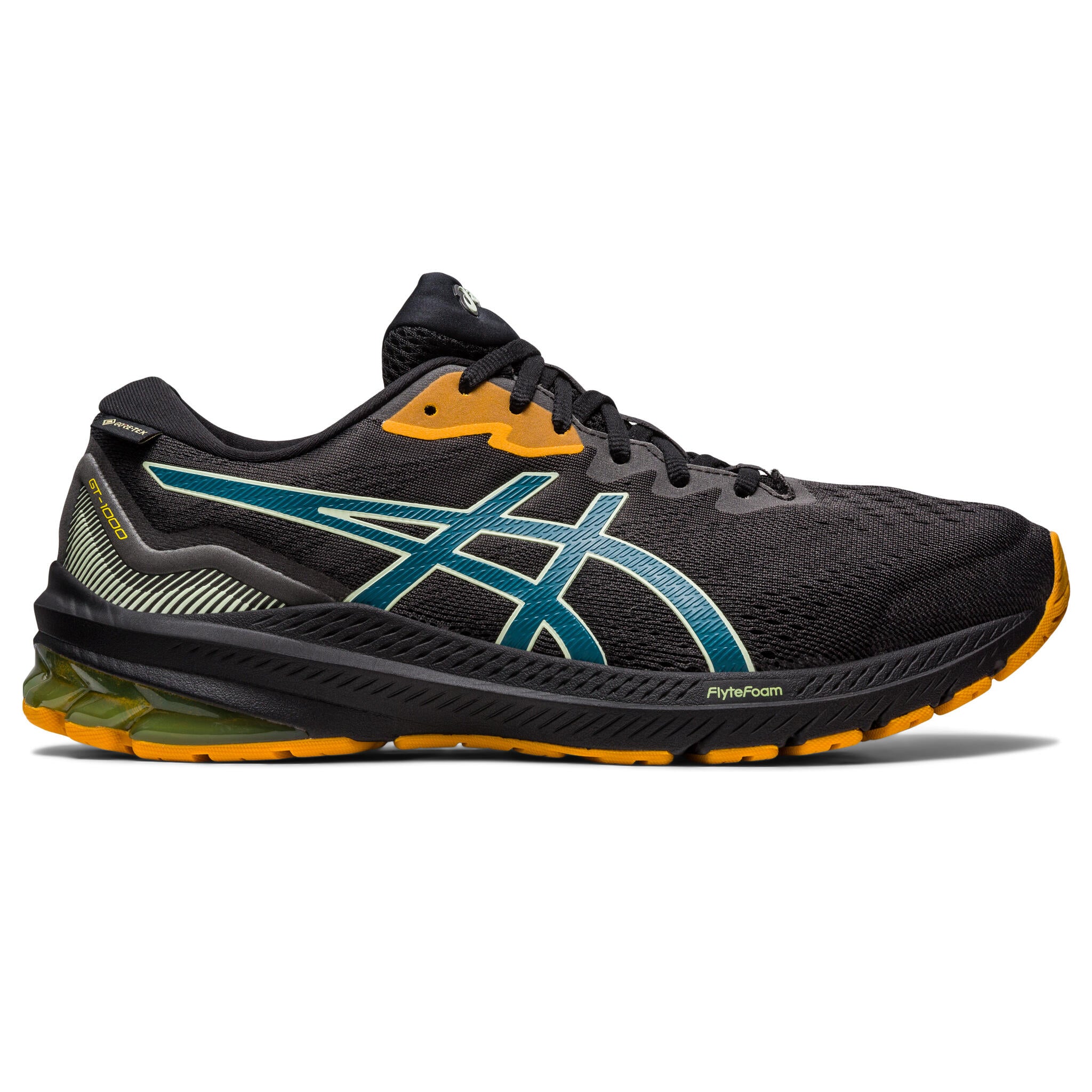 Asics GT-1000 11 GTX Men's Running Shoes - Black/Ink Teal