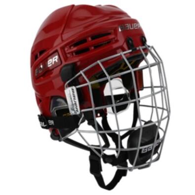 Bauer RE-AKT 100 Youth Hockey Helmet Combo