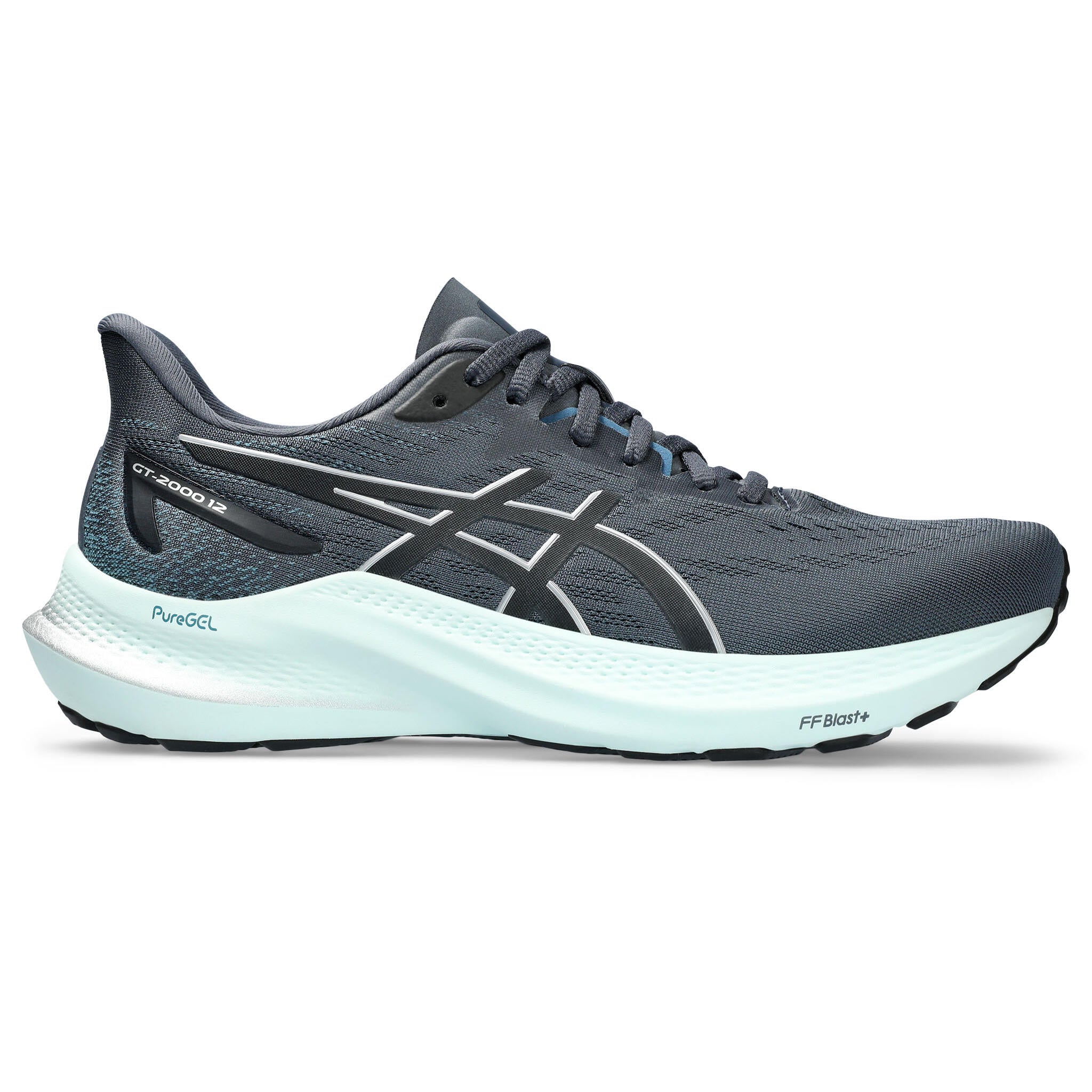 Asics GT-1000 12 Women' Running Shoes - B - Tarmac/Silver