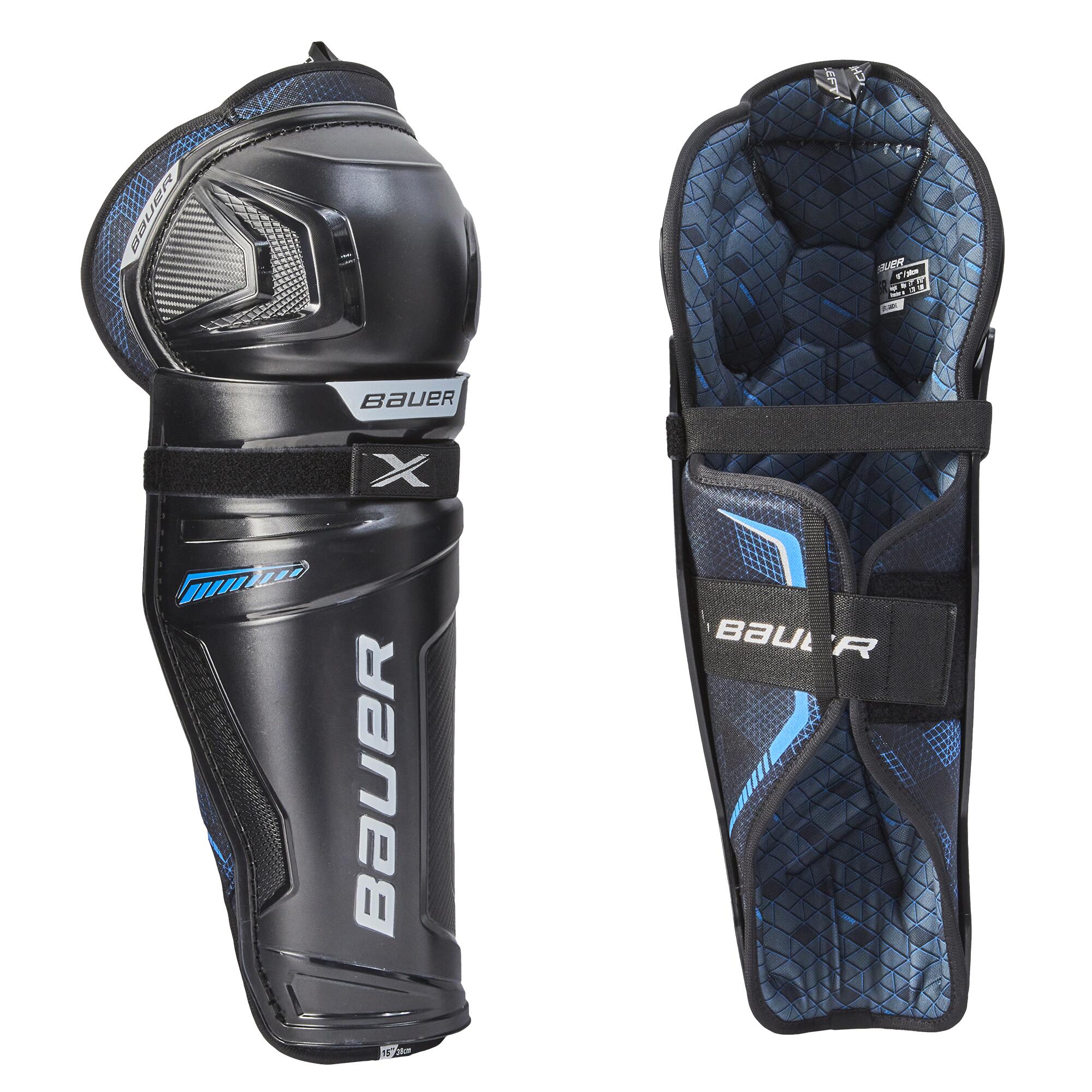 Bauer X Intermediate Hockey Shin Guards (2021)