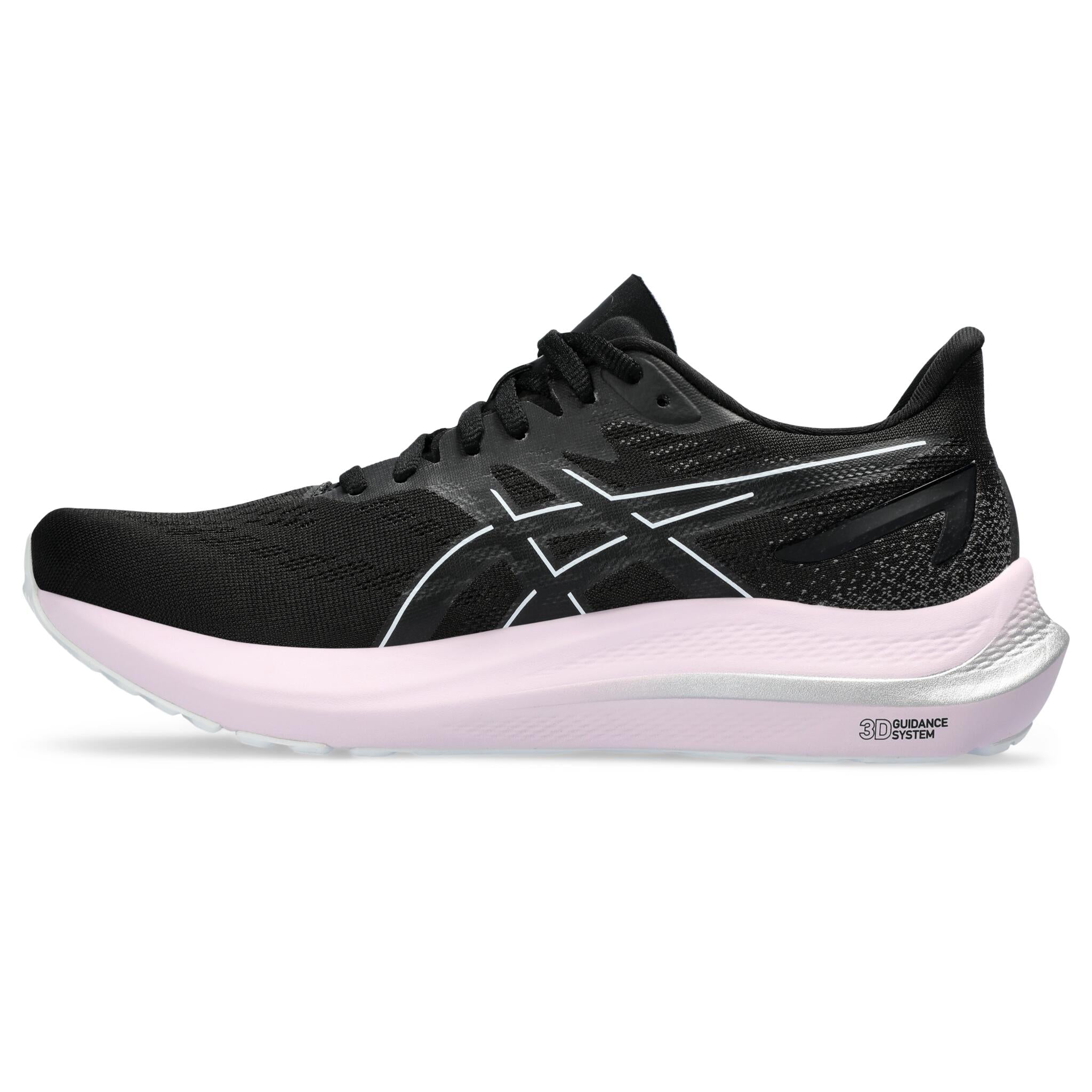 Asics GT-2000 12 Women's Running Shoes - Black/White