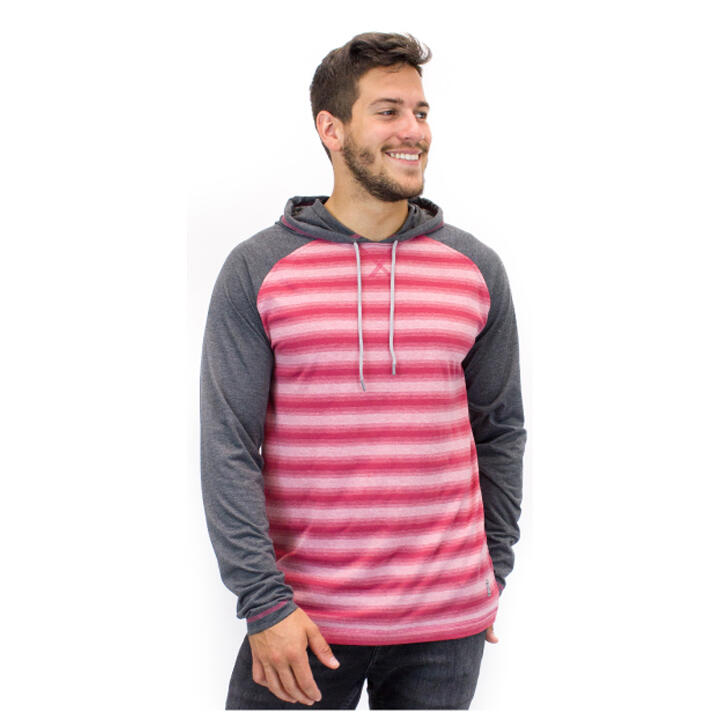 Burnside Long Sleeve Raglan Men's Hoodie