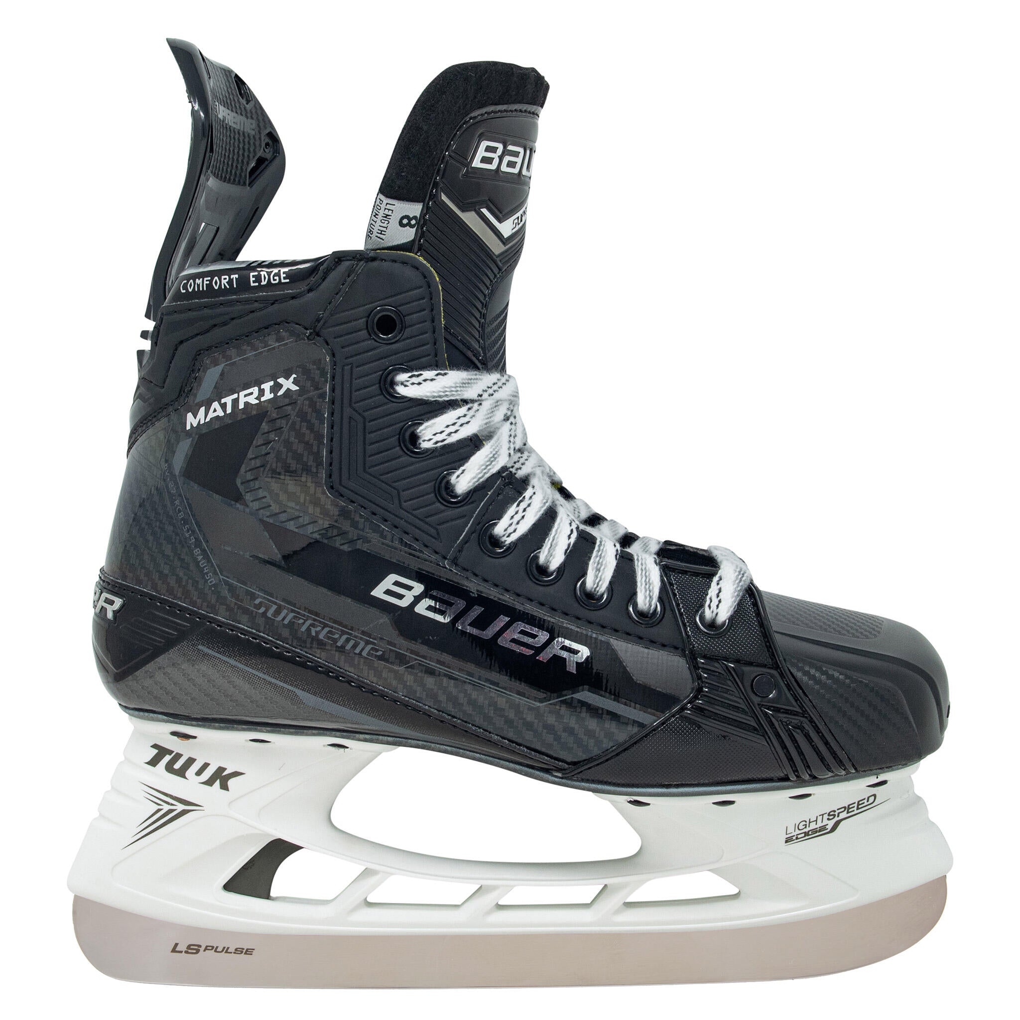 Bauer Supreme Matrix Intermediate Hockey Skates (2022) with Pulse Steel - Source Exclusive