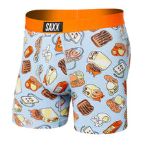 Saxx Vibe Boxer Brief - Blue Pop Jungle