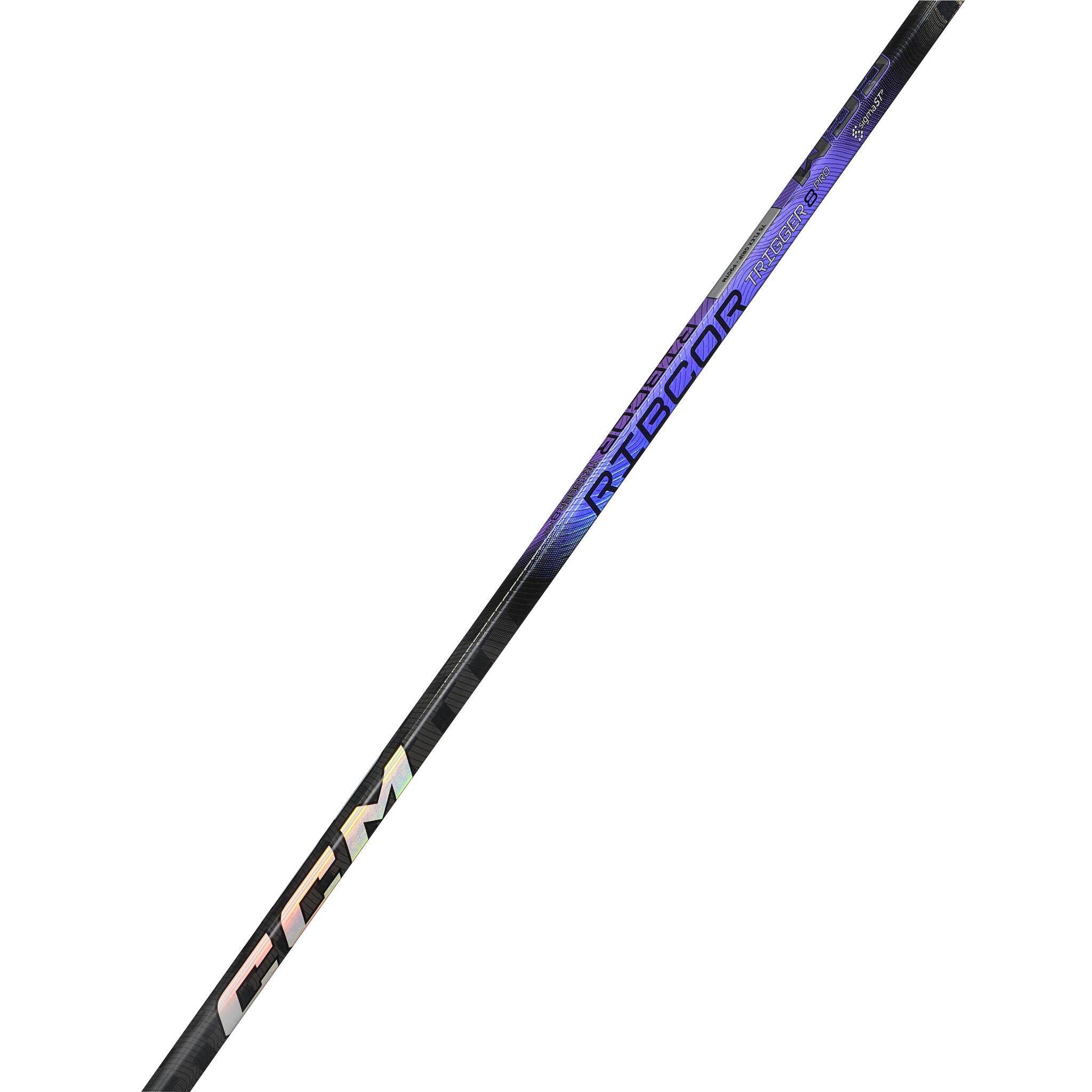 CCM Ribcor Trigger 8 Pro Grip Intermediate Hockey Stick (2023)