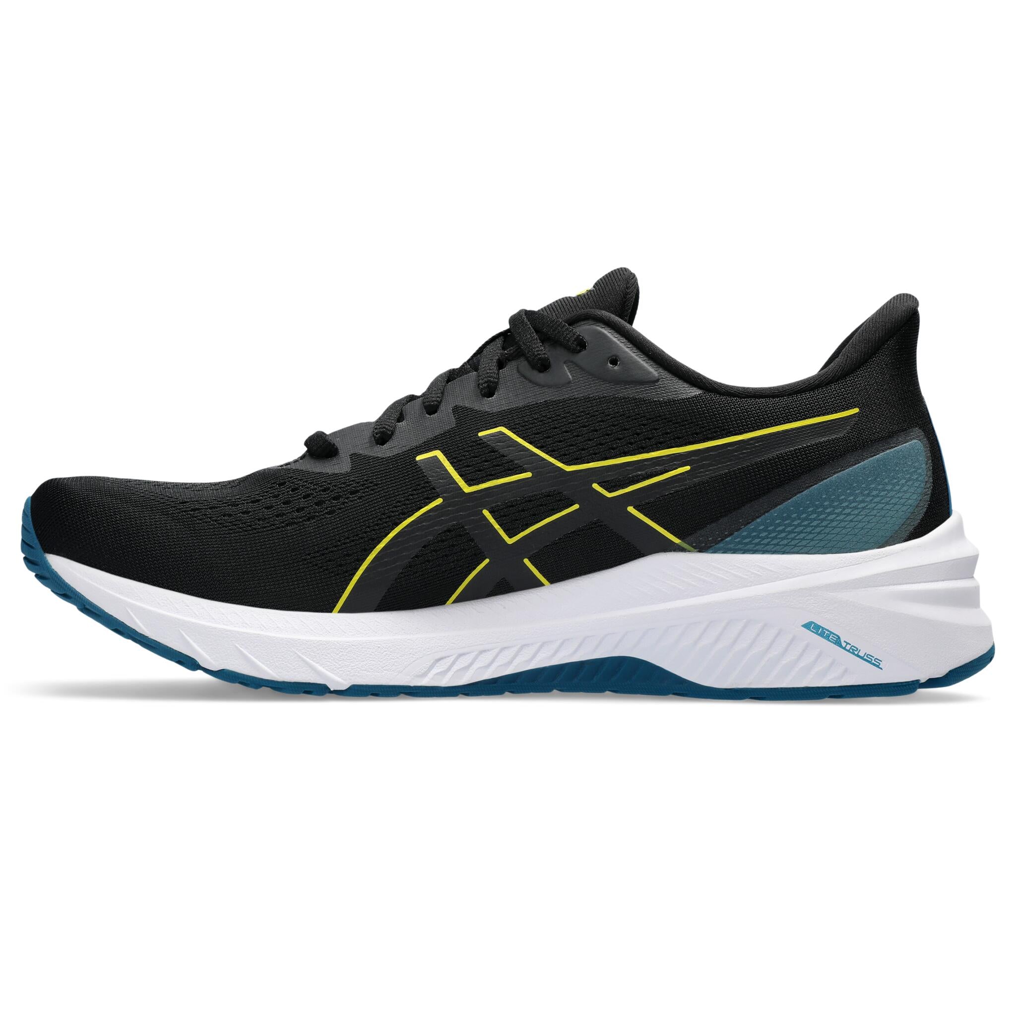 Asics GT-1000 12 Men's Running Shoes - Black/Bright Yellow