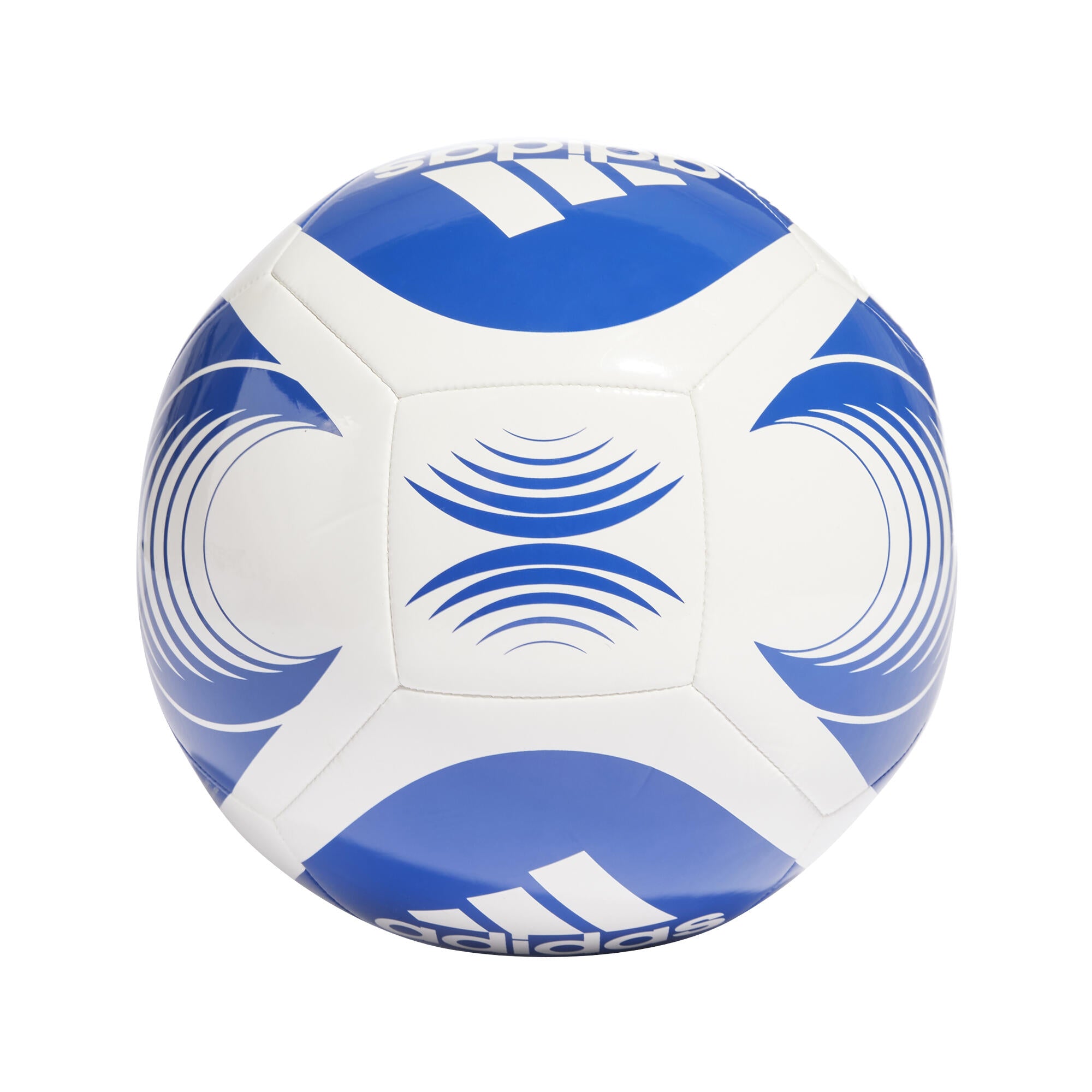 Adidas Starlancer Club Soccer Ball - Royal Blue/White