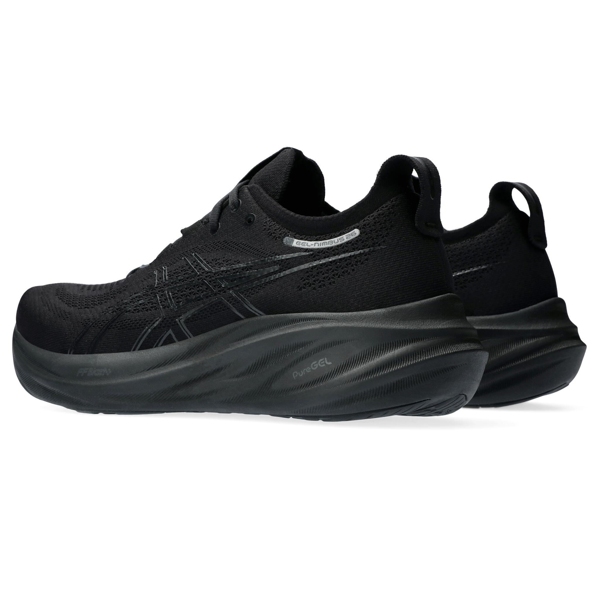 Asics Gel-Nimbus 26 Men's Running Shoes - Black/Black