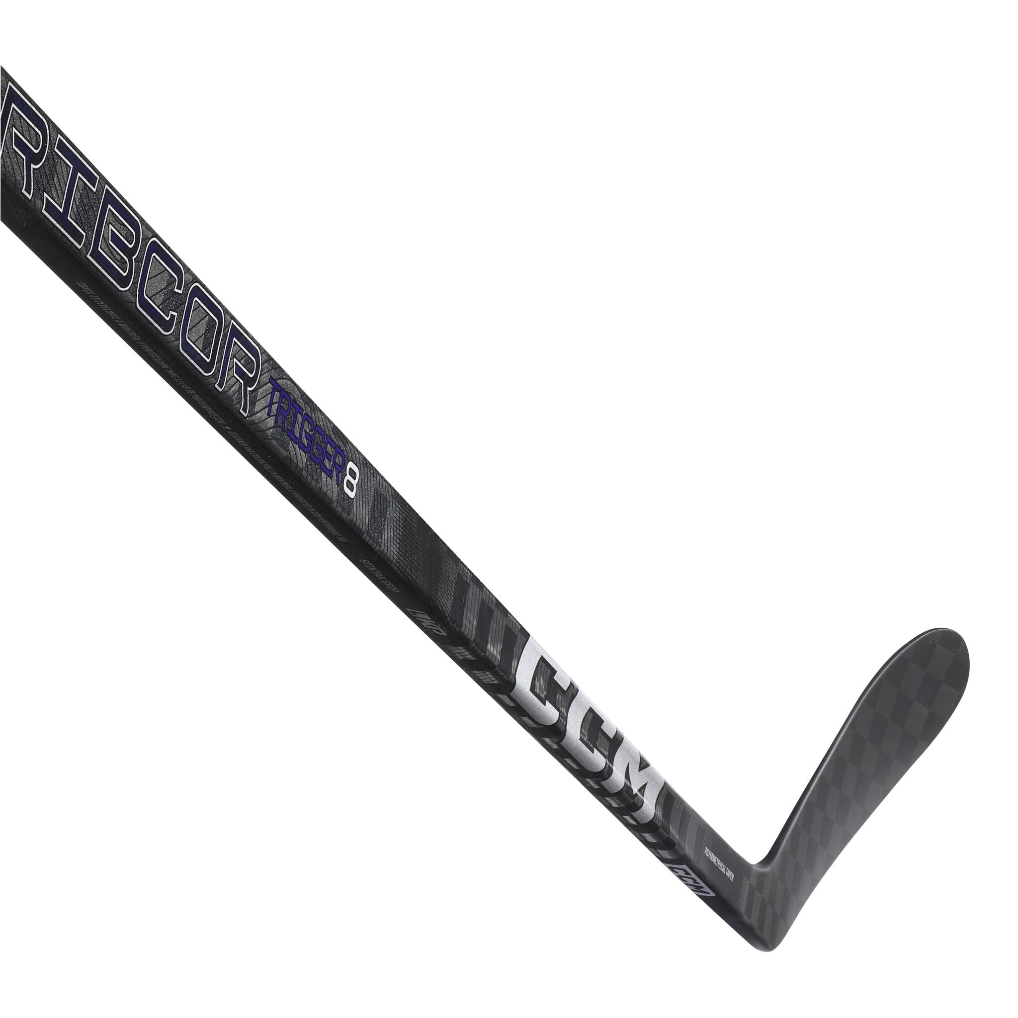 CCM Ribcor Trigger 8 Grip Junior Hockey Stick (2023)