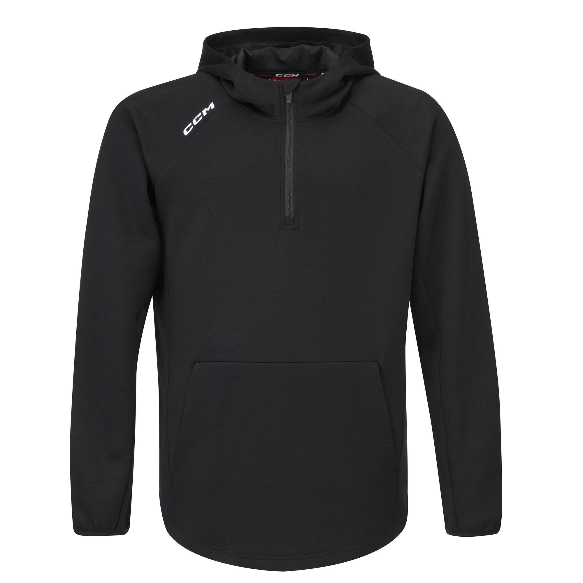 CCM Premium Tech Fleece Quarter Zip Youth Hoodie